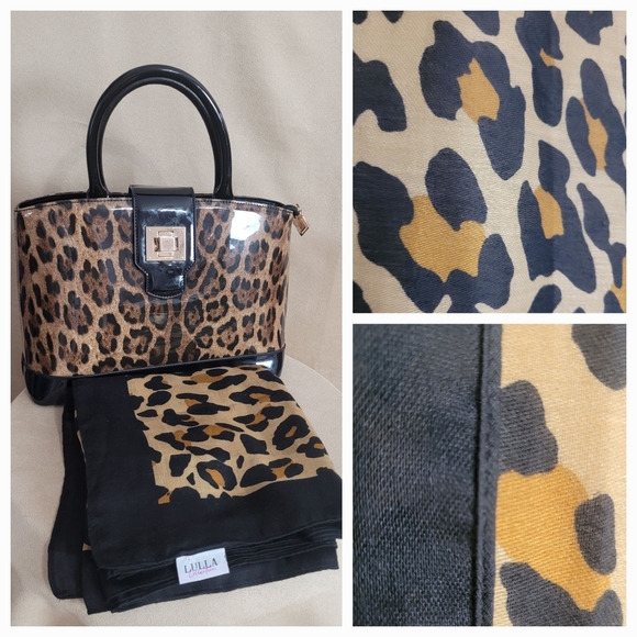 Leopard Scarf / 36 x 72 - Picture 3 of 9